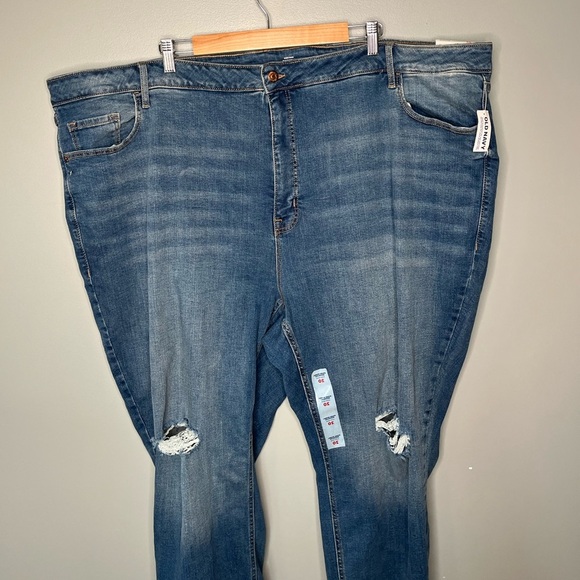 NWT Old Navy Plus Size Rockstar Super Skinny High Rise - Picture 4 of 11